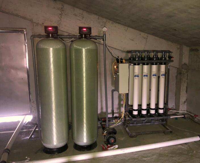 云南昆明4吨超滤设备，河水净化水处理设备
