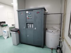 云南昆明某医院供应室订购安装0.5吨反渗透纯水设备