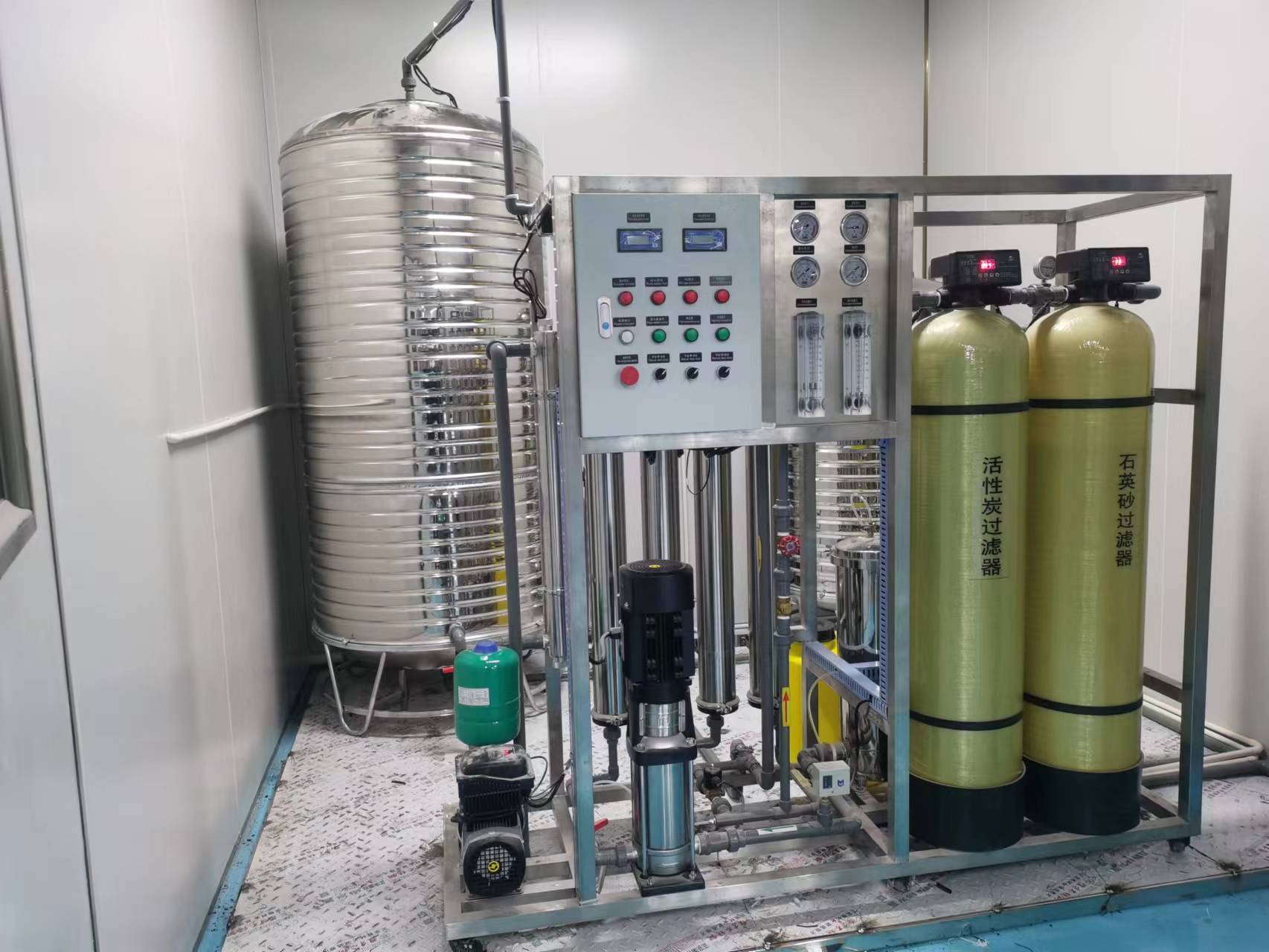 食品厂纯净水制取设备，云南净化水处理设备